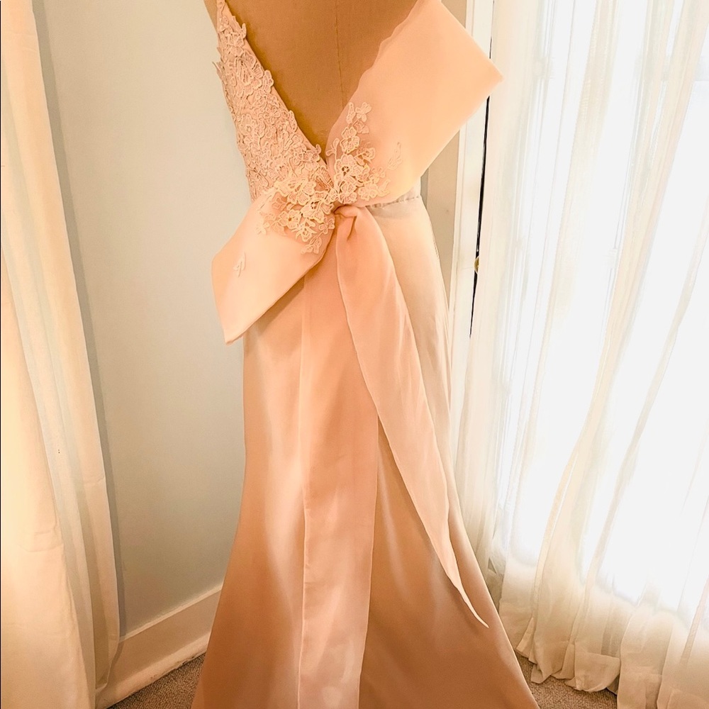 NEW NWT Light pink long dress size 0-2 brand new